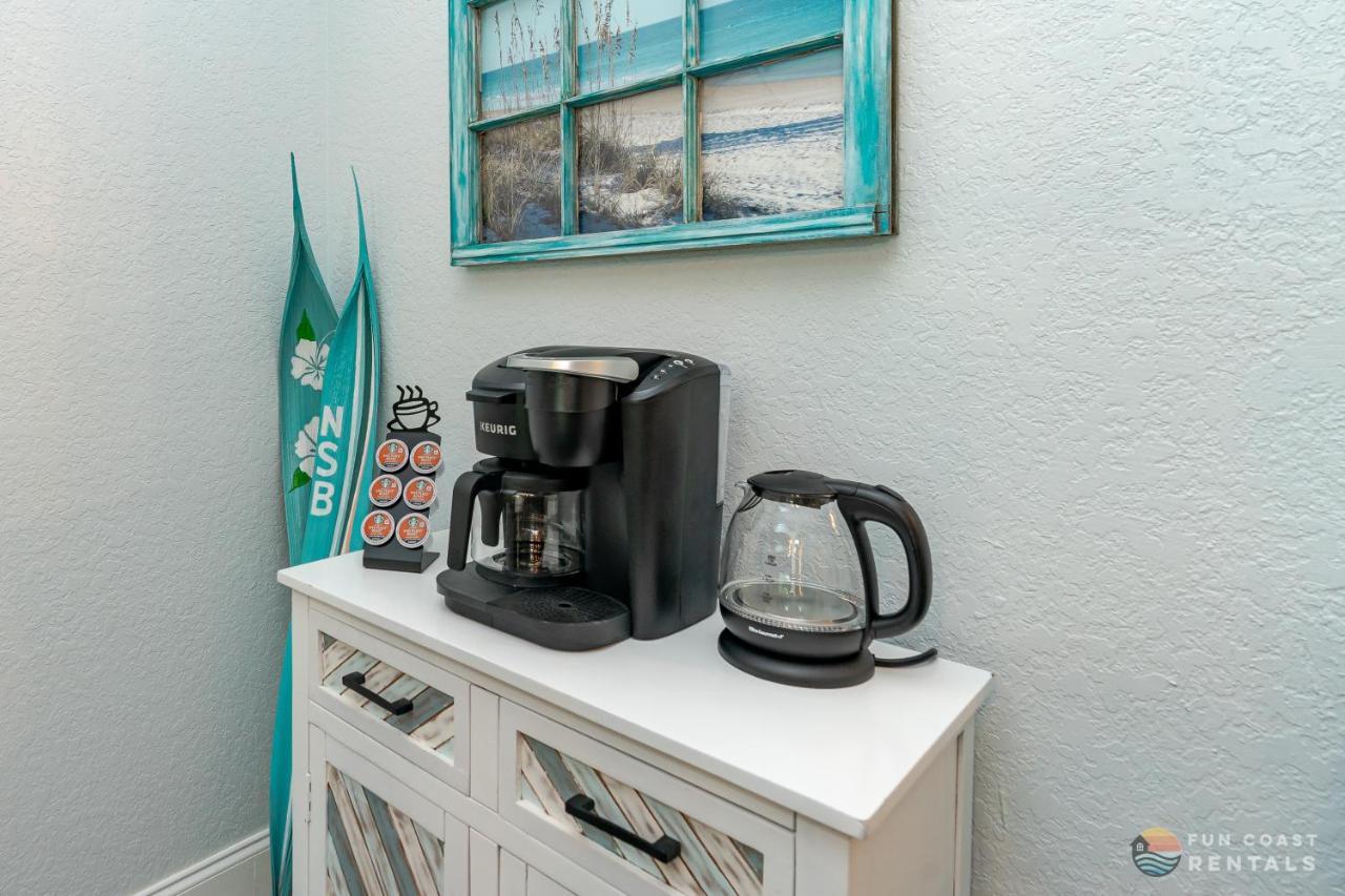 Dog Friendly Home Wprivate Fenced Yard, Garage & Fire Pit Steps To The Beach! New Smyrna Beach Exterior photo